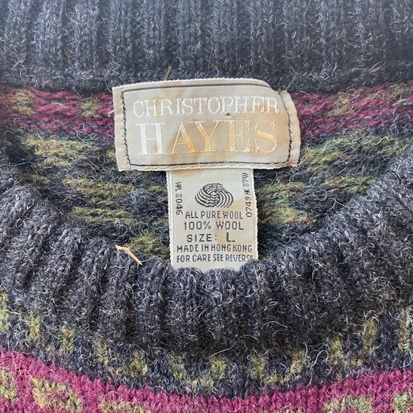 Retro wool sweater - Picture 2 of 4